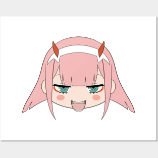 Zero Two 002 Posters and Art